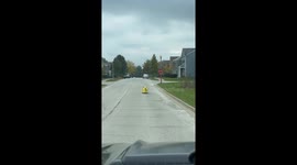 Very Expensive Bicycle Rider Ignores A Stop Sign