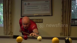 Lottery winner ftom Stoke-on-Trent, UK who used winnings to buy pool table now set to represent England