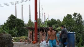 Coal Power Plants in Suralaya contributes to air pollution in Jakarta