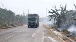 Coal Power Plants in Suralaya contributes to air pollution in Jakarta
