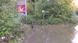 Waterlogged East Midlands remains flood-affected in UK