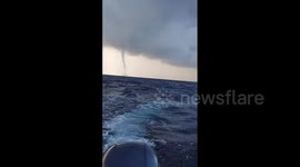 Japan: Huge Waterspout Spotted Off Miyagi Prefecture