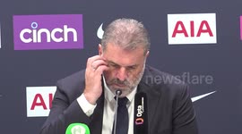 Tottenham 2 Fulham 0: Ange Postecoglou post-match press conference