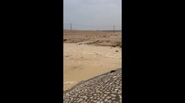 Tropical Cyclone Tej brings heavy flooding to western Oman