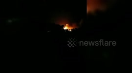 Israeli Air Raid on Daraa, Syria