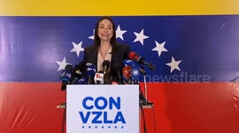 Opposition Machado minimizes disqualification to face Maduro in Caracas, Venezuela