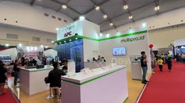Indonesia Communication and Technology Exhibition in Tangerang, Indonesia