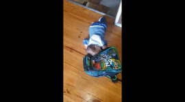 Baby Decides to Have His Meal a Little Early