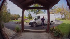 Frenchie Doesn't Like Deliveries
