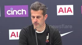 Tottenham 2 Fulham 0: Marco Silva post-match press conference