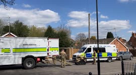 Bomb squad swoop on Wild West fan after gunpowder used for re-enactments found in his garden shed