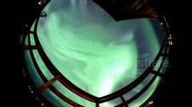 Mesmerising geomagnetic storm recorded in skies of Iceland