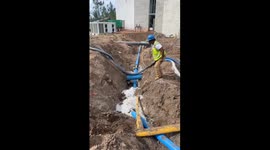 Coworkers Crack Up at Failed Jump