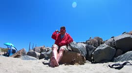Relaxing With The Locals