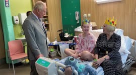 The King opens the Priscilla Bacon Lodge hospice in Norwich, UK