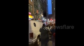'Flood Wall Street for Gaza' protest takes place in NYC