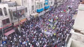 Jordanians rally to support Palestine amid conflict