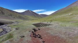 Kindergartens bring education to children's doorsteps in pastoral areas in China's Qinghai