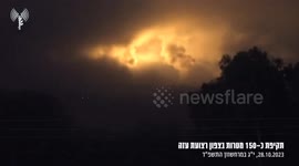 Israel Strikes At Hamas Tunnel Network