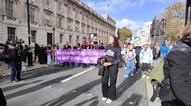 The annual rally commemorating the victims killed by British police in London, UK