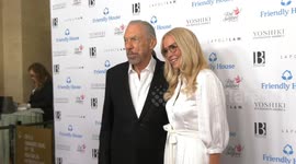 John Paul DeJoria and Eloise DeJoria attend the Friendly House 33rd Annual Gala red carpet event in LA, USA