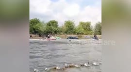 Three killed when jet ski hits boat in canal next to Thai airport