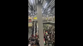 Terrifying antisemitic scenes as rioters in south Russia storm airport looking for Israeli passengers