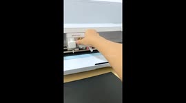 Cut out easy Halloween paper lantern using stencil machine