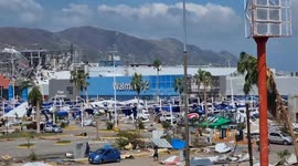 Aftermath of Hurricane Otis in Acapulco, Mexico