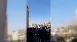 Israeli Raids Strike Near Gaza Hospital