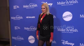 Emma Krokdal attends the 2023 Wish Gala red carpet event in LA, USA