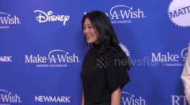 Crystal Kung Minkoff and Rob Minkoff attend the 2023 Wish Gala red carpet event in LA, USA