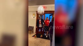 Friends nail Taylor Swift and Travis Kelce Halloween costume