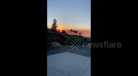US: Evacuations Ordered As Highland Fire Burns More Than 1,200 Acres In Riverside County, CA