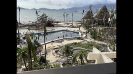 Otis made landfall on the coast of Acapulco as a category 5 storm. Acapulco Mexico category 5 storm, after Hurricane Otis passed through Acapulco