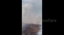 US: Vegetation Fire Breaks Out In San Luis Obispo, Burning More Than 100 Acres 4