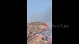 US: Vegetation Fire Breaks Out In San Luis Obispo, Burning More Than 100 Acres 3