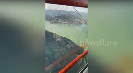 Mystery shape seen in lake sparks fears of creature from the deep