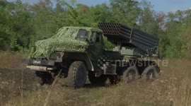 Russia says it fired at Ukrainian military positions using 'Grad' multiple rocket launcher