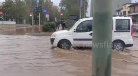 Italy: Flooding Hits Milan After Violent Storm Brings Heavy Rain Overnight 8