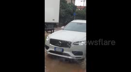 Italy: Flooding Hits Milan After Violent Storm Brings Heavy Rain Overnight 6