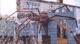 Spooktacular Spider's Halloween House in Kent, UK