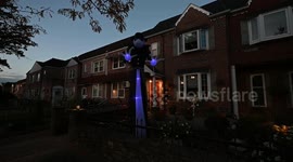 Halloween Decorations in New York City, USA
