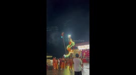 Boy, 12, suffers fractured skull while falling at Chinese dragon dance