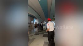 Three injured when mall ceiling collapses during storm in Malaysia