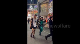 Japan: Despite Ban On Gathering, Halloween Crowds Flock To Shibuya 3