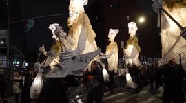 50th annual West Village Halloween parade in New York, NY, USA