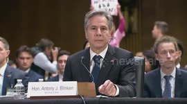 U.S. Senate hearing on funding for Israel repeatedly interrupted by anti-war protesters