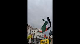 Madrid rallies in solidarity with Palestine amidst Gaza-Israel conflict