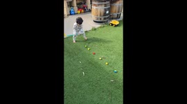 Boy Is a Future Field Hocky Player